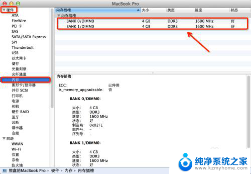 苹果电脑查看内存 苹果电脑如何查看内存大小