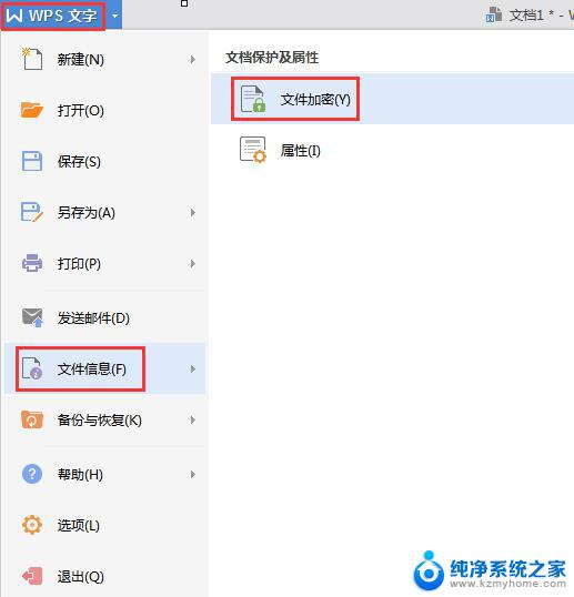 wps文件怎么加密 wps文件加密设置步骤