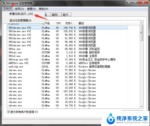 win7无桌面显示 Win7系统开机后只显示鼠标怎么办