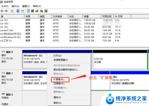 电脑c盘不够怎么扩容 Win10系统C盘空间不足怎么办