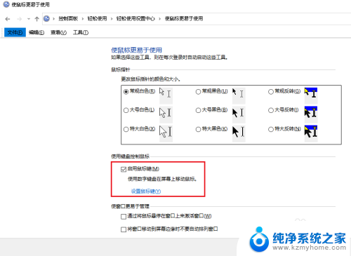 电脑设置鼠标键怎么设置 Win10鼠标键盘使用方法