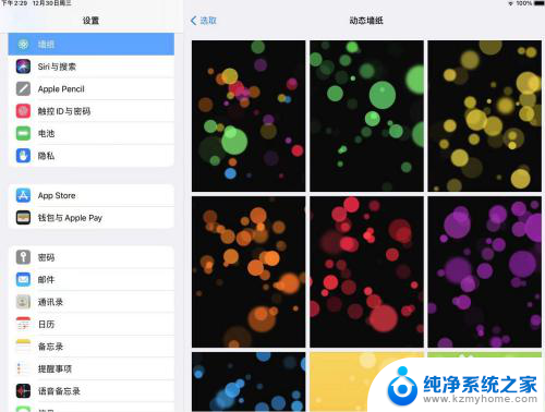 ipad怎么设置自己的动态壁纸 怎样在iPad上设置自己喜欢的动态壁纸