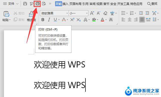 怎么用wps打印文档 wps打印文档教程