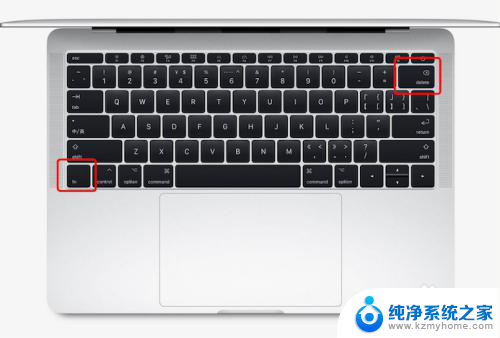 苹果笔记本键盘win10 del键是那个 MacBook delete键的位置