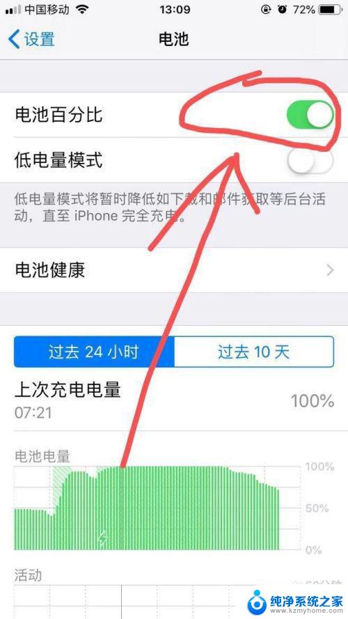 苹果手机怎么设置剩余电量 苹果手机电池剩余电量百分比显示设置教程