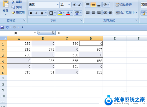 excel表格一键补0 如何在EXCEL中快速将空白处填充为0