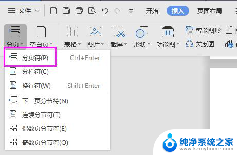 wps如何快速一键分页 wps如何快速实现一键分页