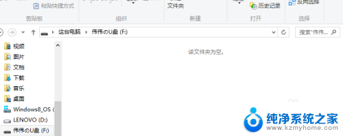 u盘有东西打开文件夹为空 U盘文件夹为空但文件存在