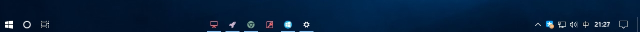 怎么将任务栏图标调到中间显示 Win10系统任务栏图标居中设置教程