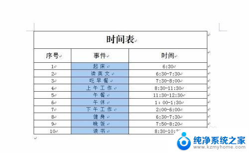 word表格字间距怎么调 Word表格字间距设置