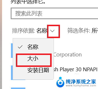 电脑怎么查看每个软件的内存 win10怎么查看已安装软件所占用的存储空间大小