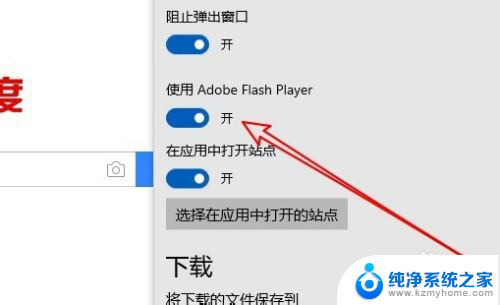adobe flash player怎么升级 Edge浏览器Flash播放器设置方法