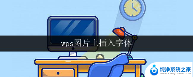 wps图片上插入字体 wps图片上插入字体怎么设置