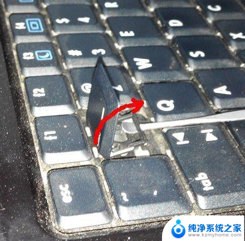 笔记本电脑的按键怎么装回去 笔记本键盘按键掉了怎么修复