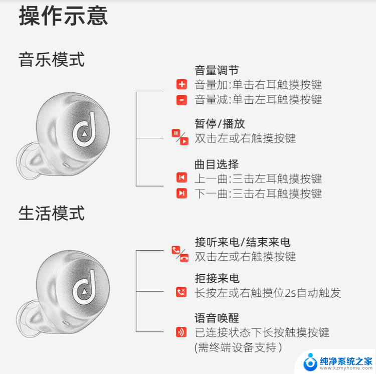 无线蓝牙耳机如何调节音量 蓝牙耳机音量调节步骤