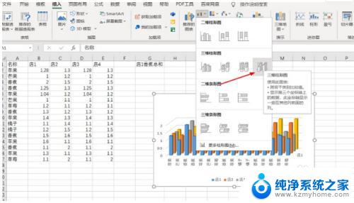 excel表格柱状图 excel表格柱状图制作教程