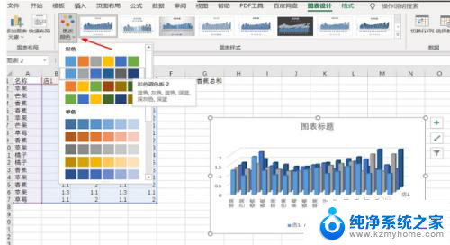 excel表格柱状图 excel表格柱状图制作教程