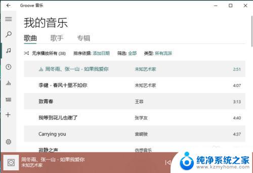 windows10自带的音乐播放器 Win10自带音乐如何使用