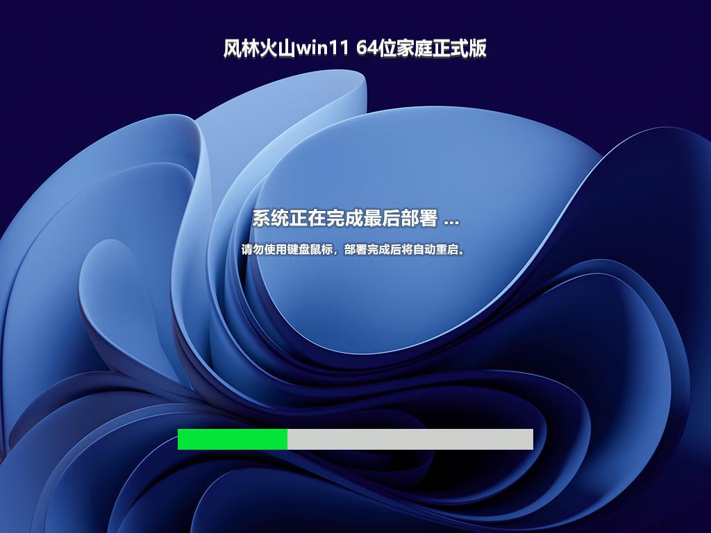 风林火山win11 64位家庭正式版