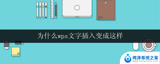 为什么wps文字插入变成这样 wps文字插入变成乱码的原因