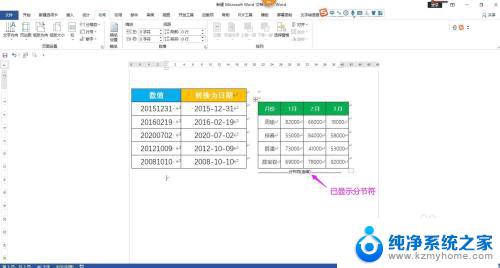 word怎么显示分节符 Word文档如何显示分节符