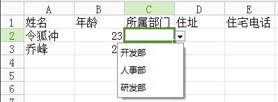 wps怎么设置下拉列表 wps表格如何添加下拉列表